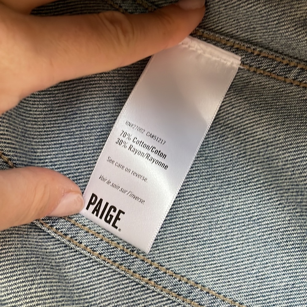 Paige jean jacket - Picture 2 of 3